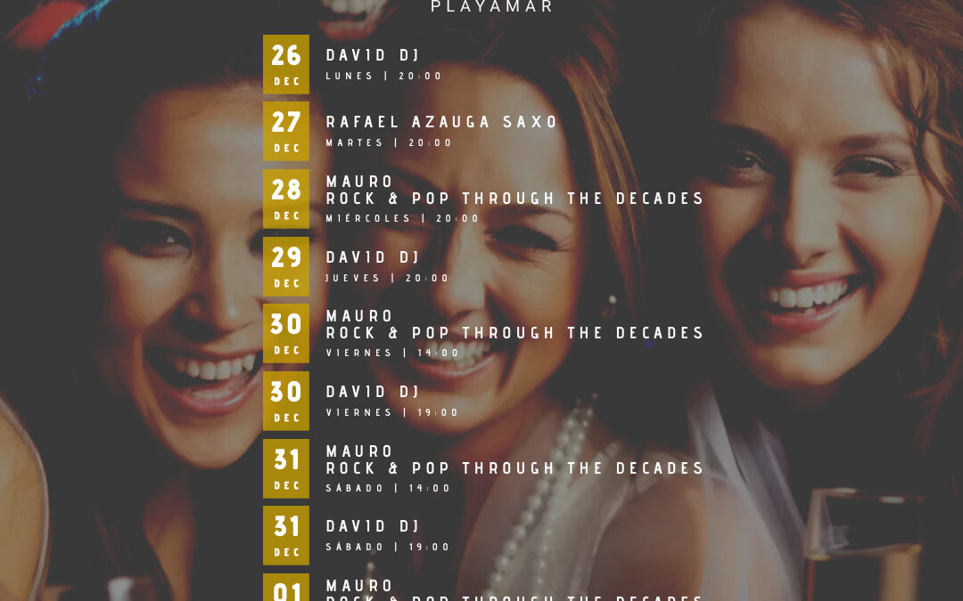 Music Program 26 of Dec.- New Year’s Eve
