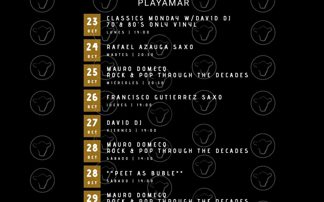 This weeks music at ANGUS.