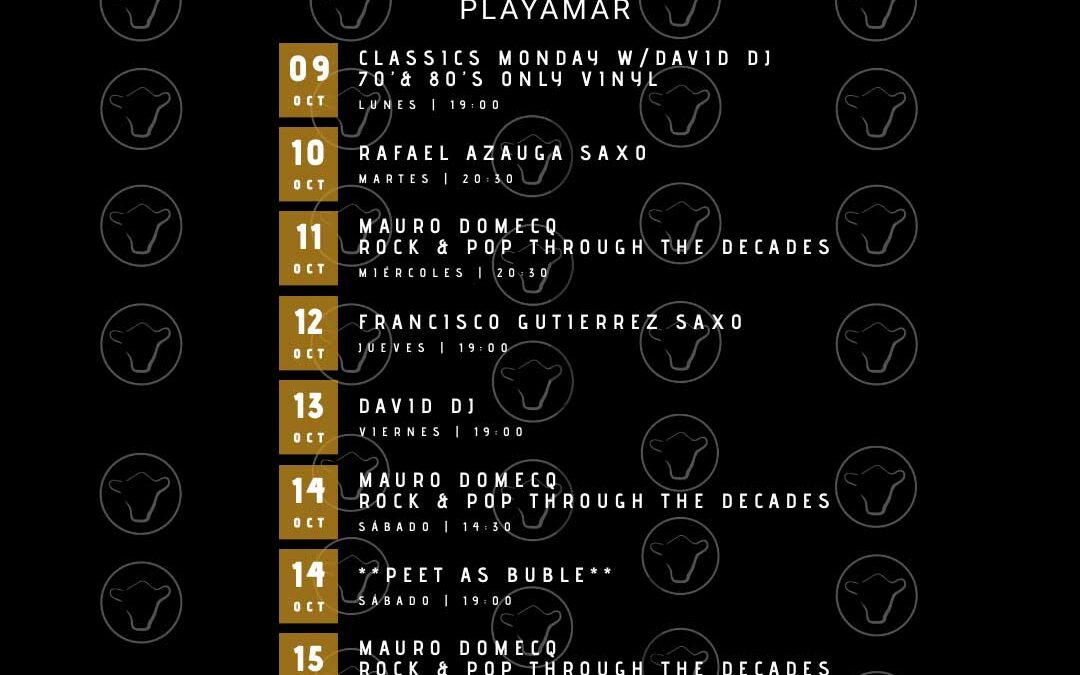 Music from the 9th of October